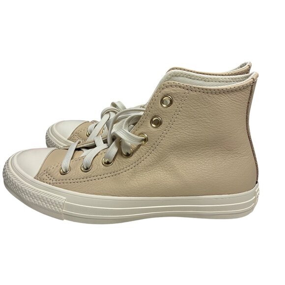 NEW Converse All Star Chuck Taylors Women’s Shoes Light Gold Sz 6.5 Streetwear - Picture 5 of 11